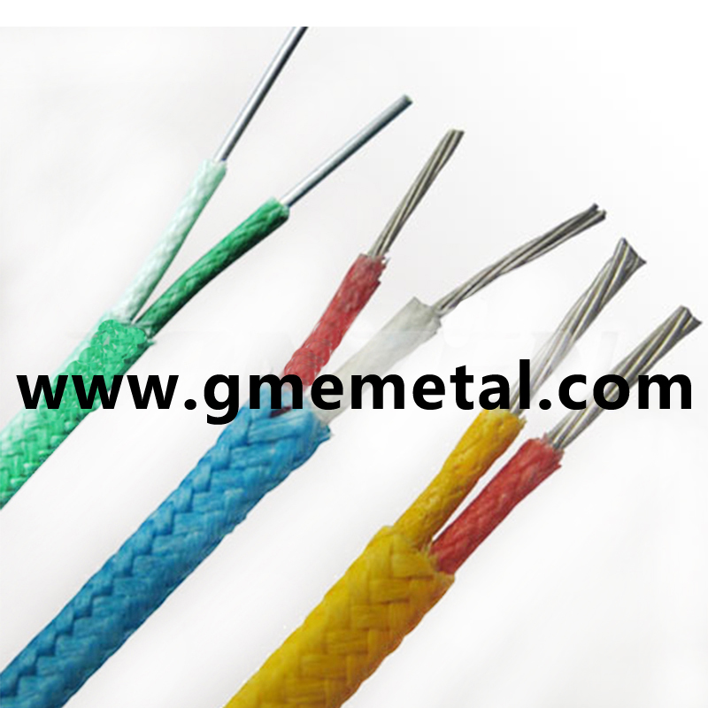 Thermocouple Type-K - Glass Braid Insulated (Bare Wire)